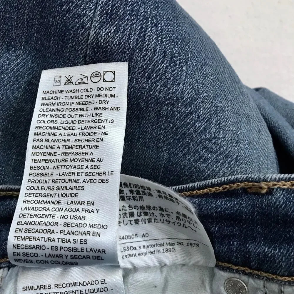 Levi's NWOT 724 High Rise Straight Crop Jeans Women 26 - Picture 11 of 12